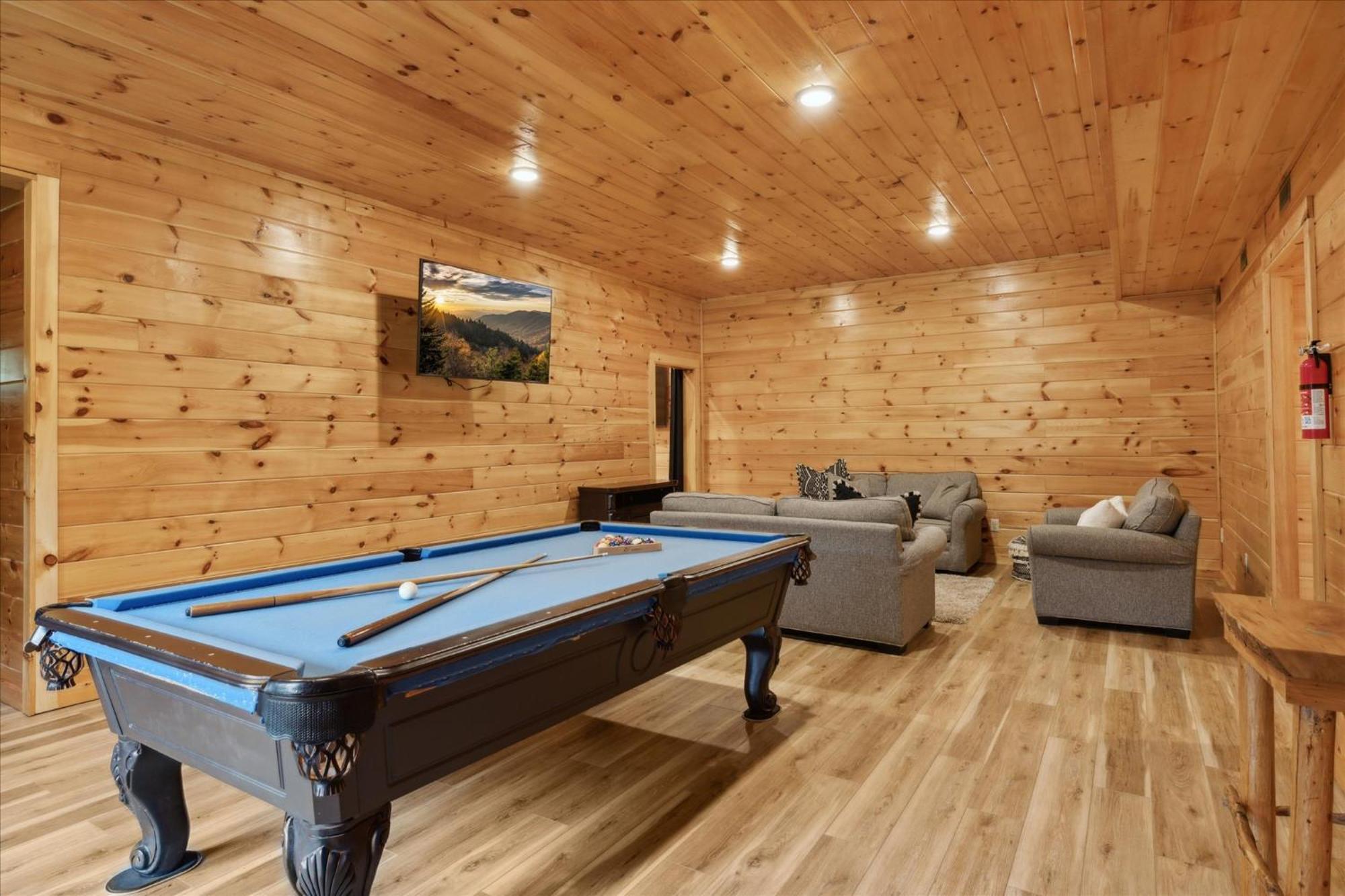 Hot Tub Fire Pit Game Room Theater Easy Access Sleeps 12 - Black Bear Lodge Pigeon Forge Zewnętrze zdjęcie